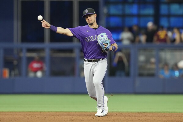 Grichuk s go ahead RBI single in the ninth rallies Rockies past